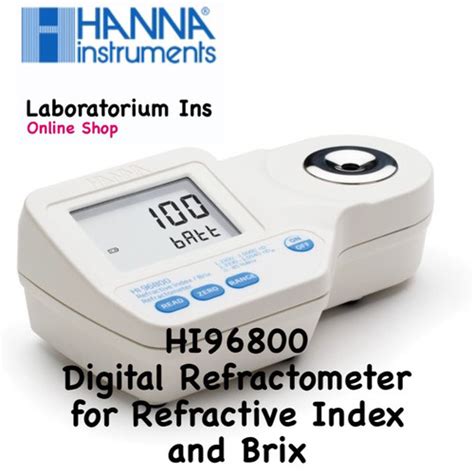 refractometer price in pakistan|HI96800 Refractometer for Refractive Index & Brix at Best Price .